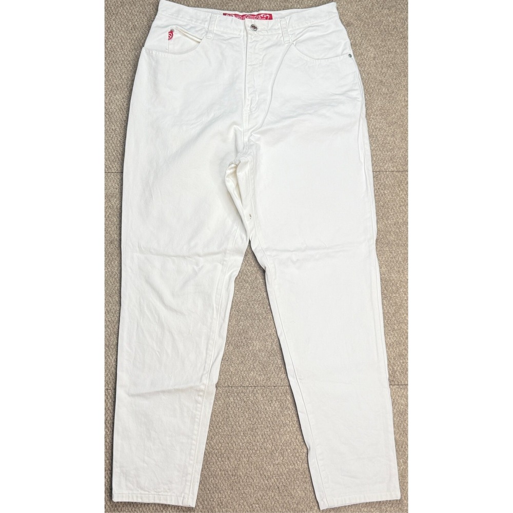 No Excuses Tough Jeans‎ Women's 5 Pocket White Denim Jeans Size 15/15